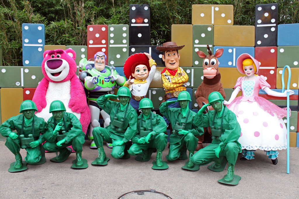 disney characters toy story