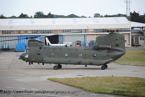 ZH895 Boeing Vertol CH-47D Chinook HC2A by Jersey Airport Photography