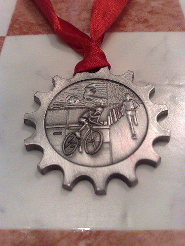 Norwich Olympic Distance Triathlon Medal 2011