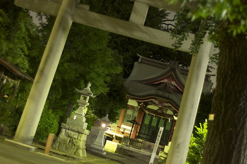 Shrine of Midnight by keganimushi