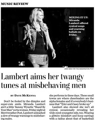 Miranda Lambert Wash Post Tear Cx5