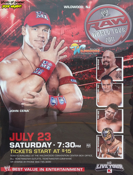 WWE Wildwood Poster 7/23