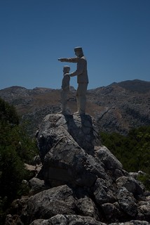 Park Keepers' Monument between El Burgo and Ronda