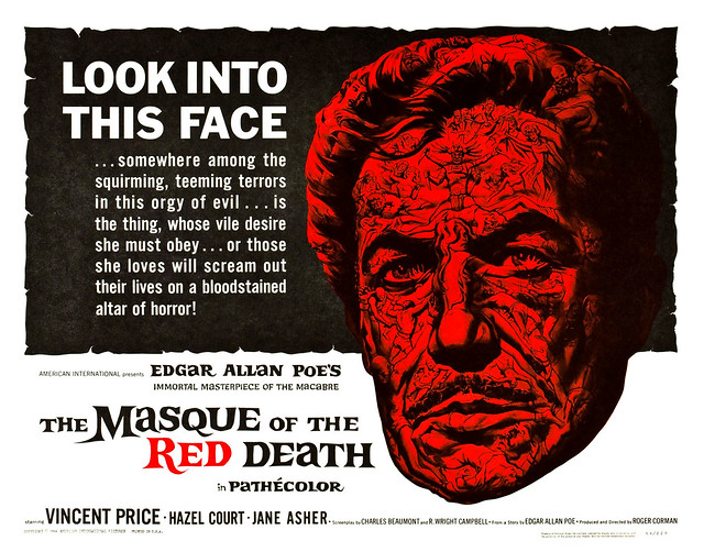 Reynold Brown - The Masque of the Red Death (American International, 1964) half sheet