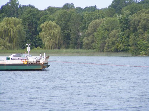 A cable ferry