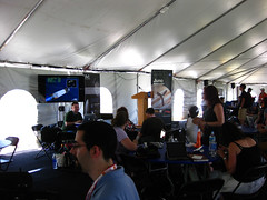 NASA Tweetup Tent post-launch