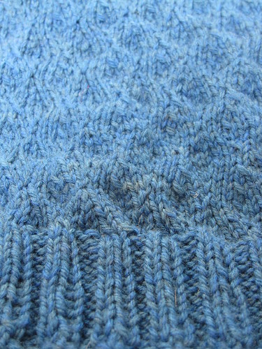 Wave sweater detail