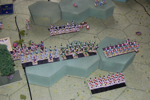 French flank is turned