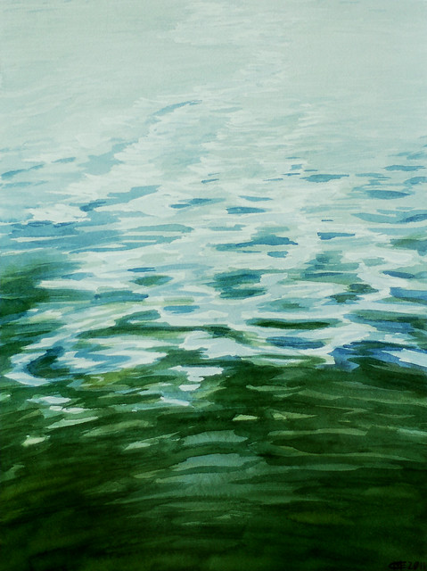  Spirit Lake - Watercolor - 11x14.5