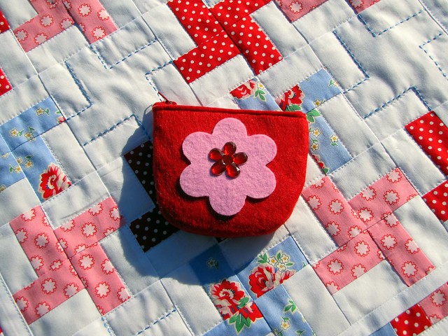 handmade gifted purse
