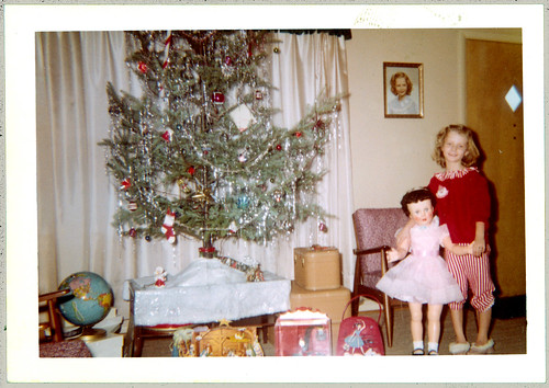 Christmas with a doll