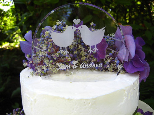 Sam and Andrea's Wedding Cake