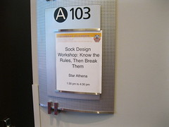 sock design workshop