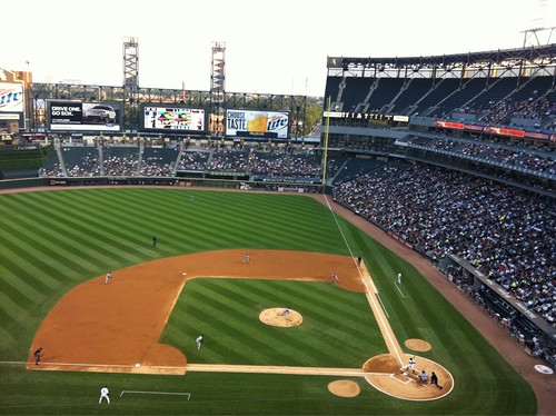 The View From My Seat:  US Cellular Field: White Sox - Yankees. #Yearofbaseball -