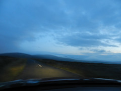 Coming back from Glencree, over the mountains
