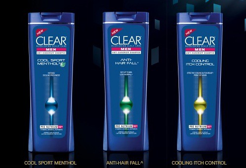 clear-men's range