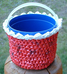 Plarn Bucket Basket
