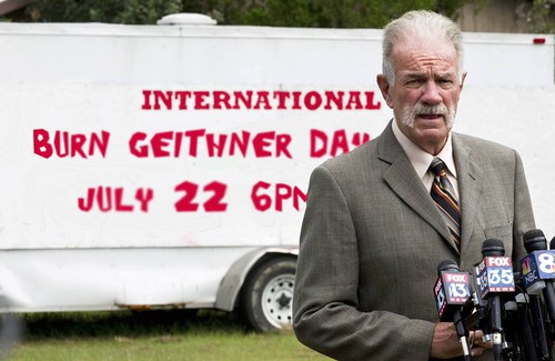 AND NOW FOR A SPECIAL ANNOUNCEMENT FROM PASTOR TERRY JONES by Colonel Flick