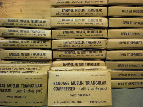 US WWII MEDICAL BANDAGES 1942 by aosurplus.com
