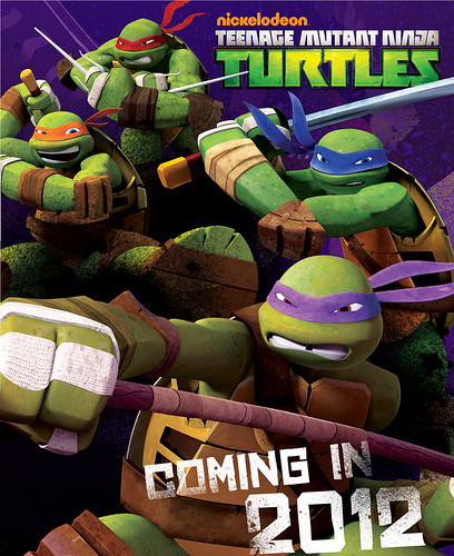 Nickelodeon's Teenage Mutant Ninja Turtles "Mutation in Progress" :: USB flash drive // " - COMING IN 2012 " poster (( 2011 ))