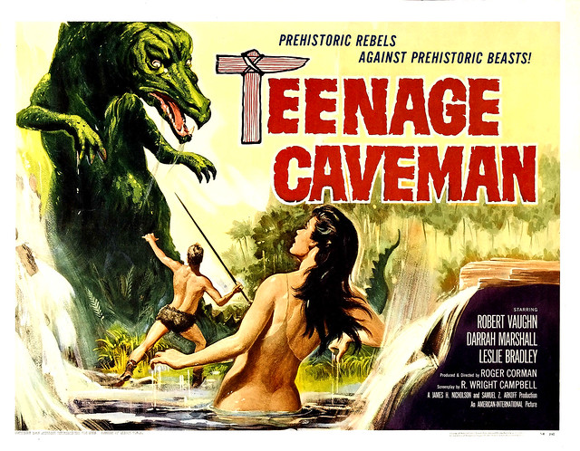 Reynold Brown - Teenage Caveman (American International, 1958) half sheet