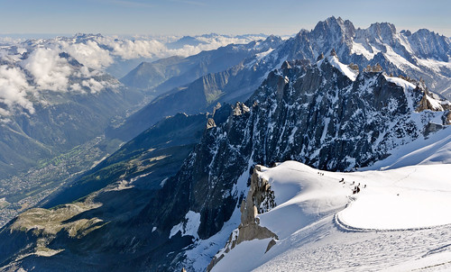 From Chamonix to Courmayer - Aiguille du Midi 28