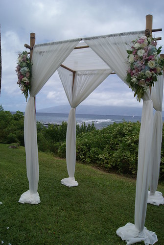 Hawaiian Wedding Arch Alexis EB Tags wedding hawaii arch maui