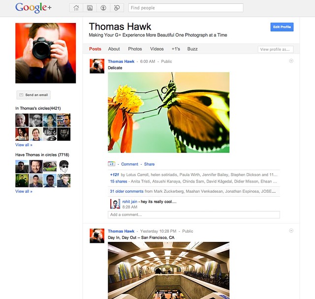 Top 10 Tips on Google+ for Photographers