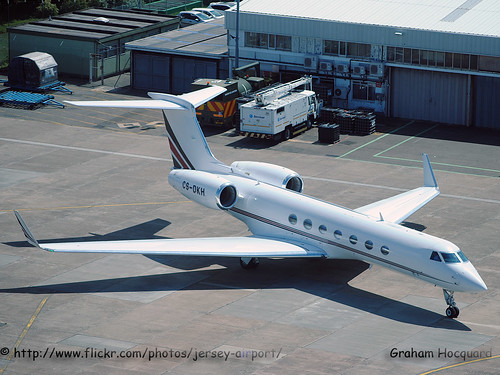 CS-DKH Gulfstream 550 by Jersey Airport Photography