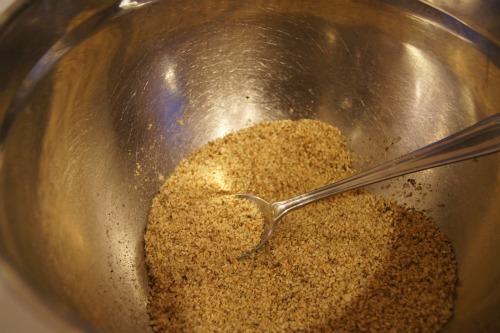 Dukkah Recipe - Hazelnuts and sesame seeds
