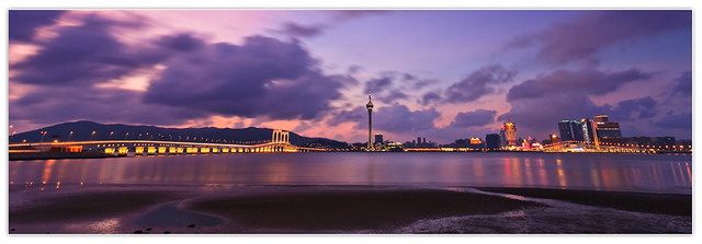 Sunset in Macao
