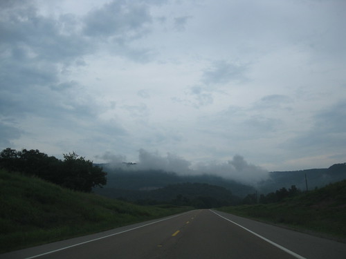 Driving into clouds