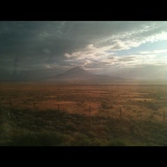Morning view from California zephyr
