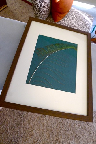 Feather Framed