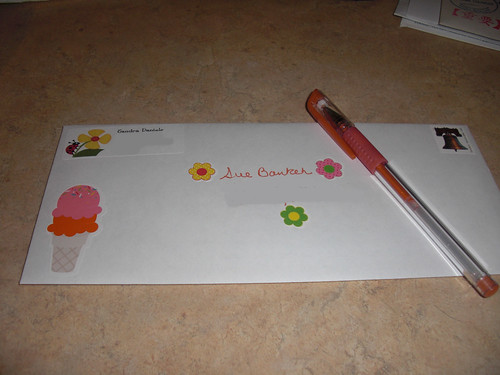 Letter sent to Sue Banker