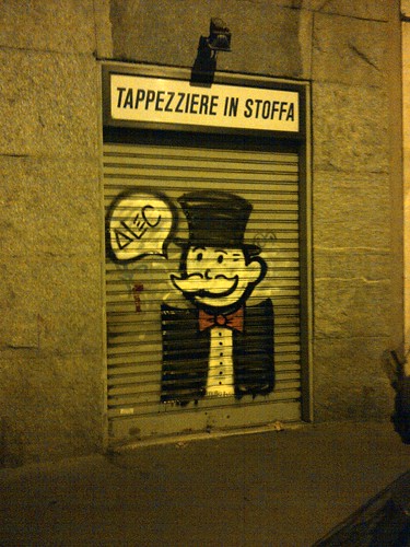 Alec Monopoly in Milan Italy