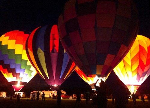 balloons at green river fest