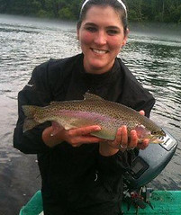 Beauty of a Rainbow trout! Good job.