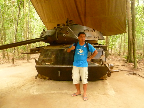 Tank in Cu Chi