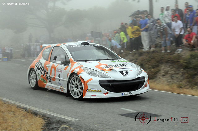 "Pedro David Perez Peugeot 207 s2000 rally villafranca de los barros 2011"