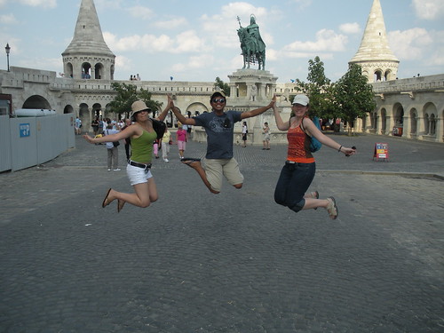 Budapest, Hungary - jumping shot