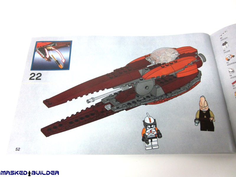 7959 Geonosian Starfighter - LEGO Star - Eurobricks