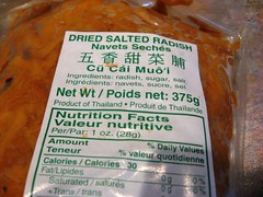 Củ cải muối - pickled daikon