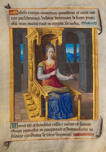 005-Sibila Europaea-Sibylla Prophetae et de Cristo Salvatore vaticinantes-1490- BSB Cod. icon. 414-Münchener DigitalisierungsZentrum