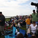 Causeway crowd at Space Shuttle Atlantis launch STS-135