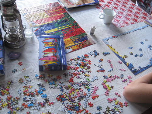 We love putting together puzzles!