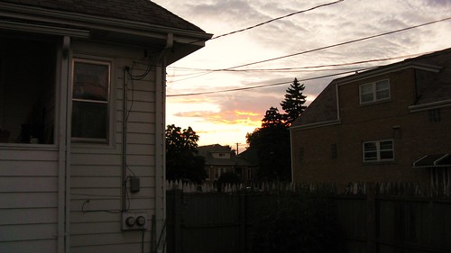 Evening skies.  Elmwood Park Illinois USA. July 2011. by Eddie from Chicago