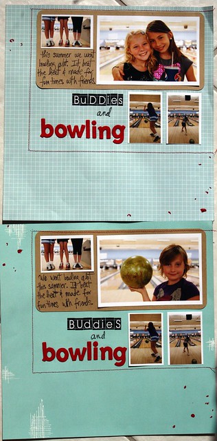 double vision, buddies and bowling