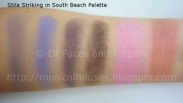 stila stunning in south beach palette swatches 1