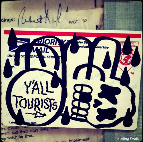 Y'all Tourists by Making Deals Zine